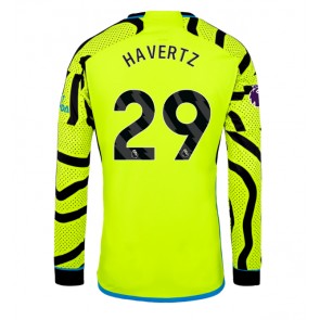 Arsenal Kai Havertz #29 Replica Away Stadium Shirt 2023-24 Long Sleeve